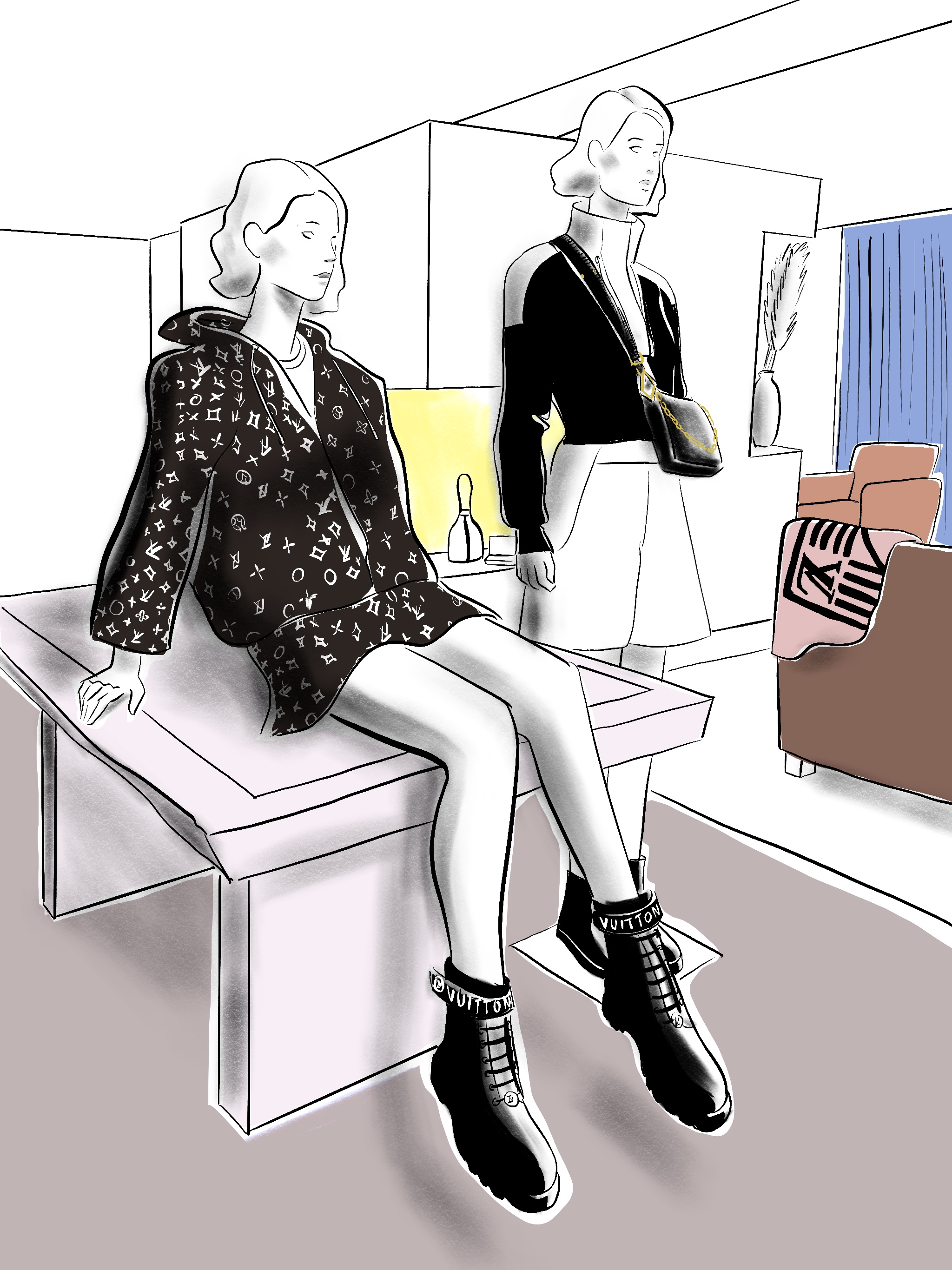 live-drawing-louis-vuitton-gstaad 10